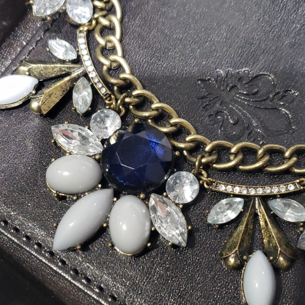 J.Crew Rhinestone Necklace - Picture 4 of 4